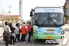 가평군, 청평역-가평수목원 순환버스 1개 노선 증설