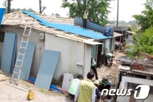 지붕교체 등 사랑을 배달하는 대전유성 집배 365봉사단