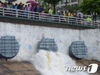구리시, 집중호우 대비 빗물펌프장 시운전