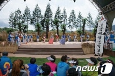 [정원박람회] 구례군의 날, 호남여성농악단 실력 뽐내