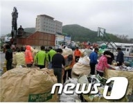 횡성, 둔내면 농약빈병 수거 캠페인