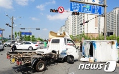 차량은 반파, 운전자는 경상…안전벨트의 위력