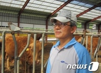 고봉석 무안 거기한우 대표, 한우육종농가 선정