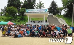 태백시청 최강부팀, 공무원족구대회 우승