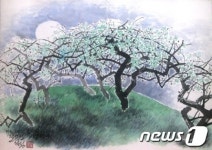 인천평생학습관, ‘인천문인화협회 정기 전시회’개최