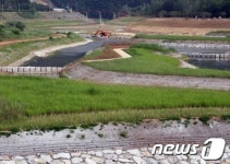 단양 매포천 생태하천복원사업 내년 준공