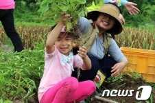 [화보]전북 장수 하늘소마을에서의 해피버스데이