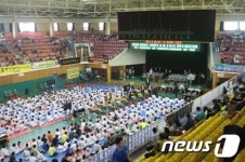 강진군, 전남도교육감기 태권도대회 성료