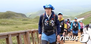 송일국, 백두산 천지로!
