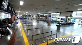 한산한 인천항연안여객터미널