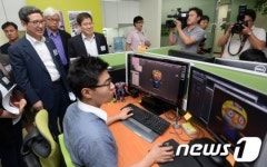 뽀로로 제작현장 방문한 與 창조경제특위