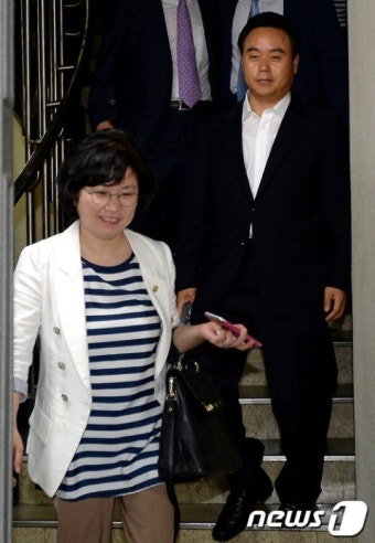 댓글 의혹 첫 공판 마친 김상욱 씨