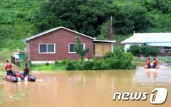 물폭탄 맞은 연천