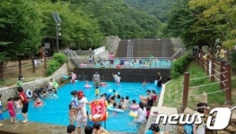 동구, 상소동 산림욕장 물놀이장 개장