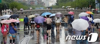 아쉬운 청계천 나들이