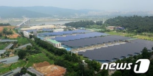 5MW급 암사 태양광발전소 가동시작