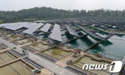 수도권 최대 암사 태양광 발전소 가동