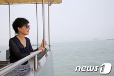 바다에서 휴가 보내는 박근혜 대통령