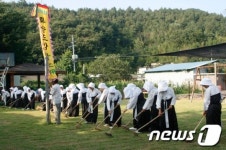 화순 도장밭노래우봉들소리 전남무형문화제 지정 고시