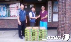 [단신] 전공노 전주시지부, 사회복지시설 복숭아 전달