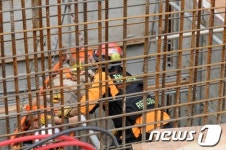 면목동 빌딩 공사장 추락사고