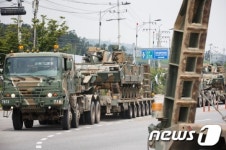 21전차대대마트 | 장갑차 줄지어 어디로?