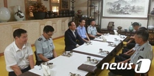 김경호 경기도의장, 현업부서 근무자 간담회 가져
