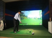 골프업 3D스크린골프, 필드 생동감 그대로 재현