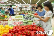 하나로클럽 신선채소 골라 담아 가세요