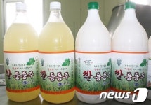 친환경쌀로 빚은 강진 뽕잎막걸리 인기