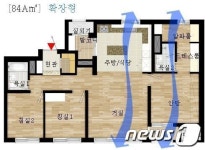 [가을 첫 분양대전]부천 첫 래미안…59㎡ 4베이로 승부