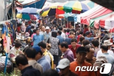 추석 대목이다