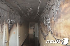 김해 여관서 화재…장기 투숙객 1명 사망(종합)