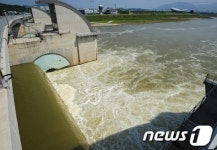 대구 달성 강정고령보 수문개방