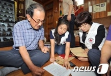 이산가족 상봉단 실향민들 고향 하늘이라도 보러…