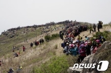 은빛 억새 무등산국립공원 정상 29일 개방