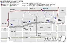 원주다이내믹페스티벌 기간, 원일로 일대 교통통제