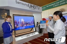 삼성電, 신한동해오픈서 프리미엄TV 마케팅