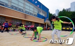 훌라후프 통과 어렵네