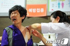 너무 아픈 예방 주사
