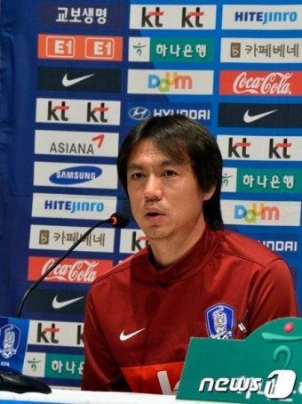 홍명보 감독 '브라질전 최선을 다하겠다'