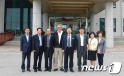 미국 평화봉사단원,  고창 보건소 방문