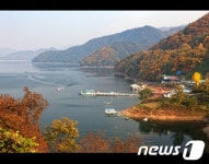 화천군 가을 관광객 날로 증가