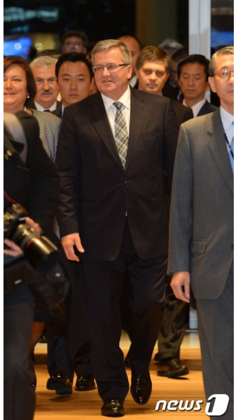 국빈 방한한 코모로프스키 폴란드 대통령