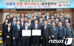 남원시-우체국, 민원·복지 서비스 업무협약