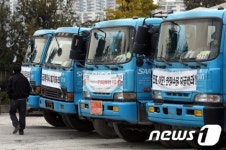 멈춰선 레미콘