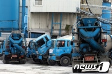 레미콘 운송기사, 총휴업 돌입