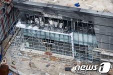 구로 공사현장 화재로 2명 사망