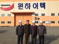 [단신] 홍인식 충북조달청장, ㈜윈하이텍 방문