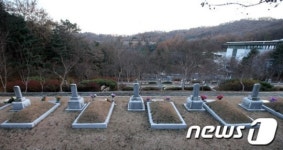 서울현충원 장군묘역
